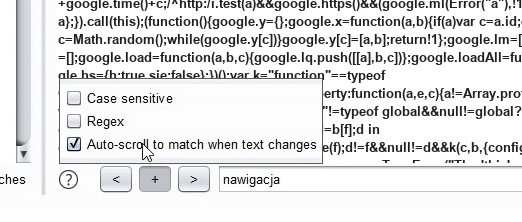 Auto scroll
